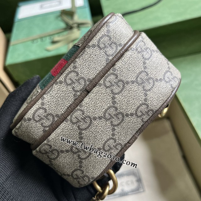 gucci專櫃新款手袋 古馳Ophidia系列GG迷你手袋。 jcp1015